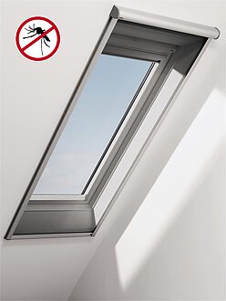 Dachfenster mit Insektenschutz